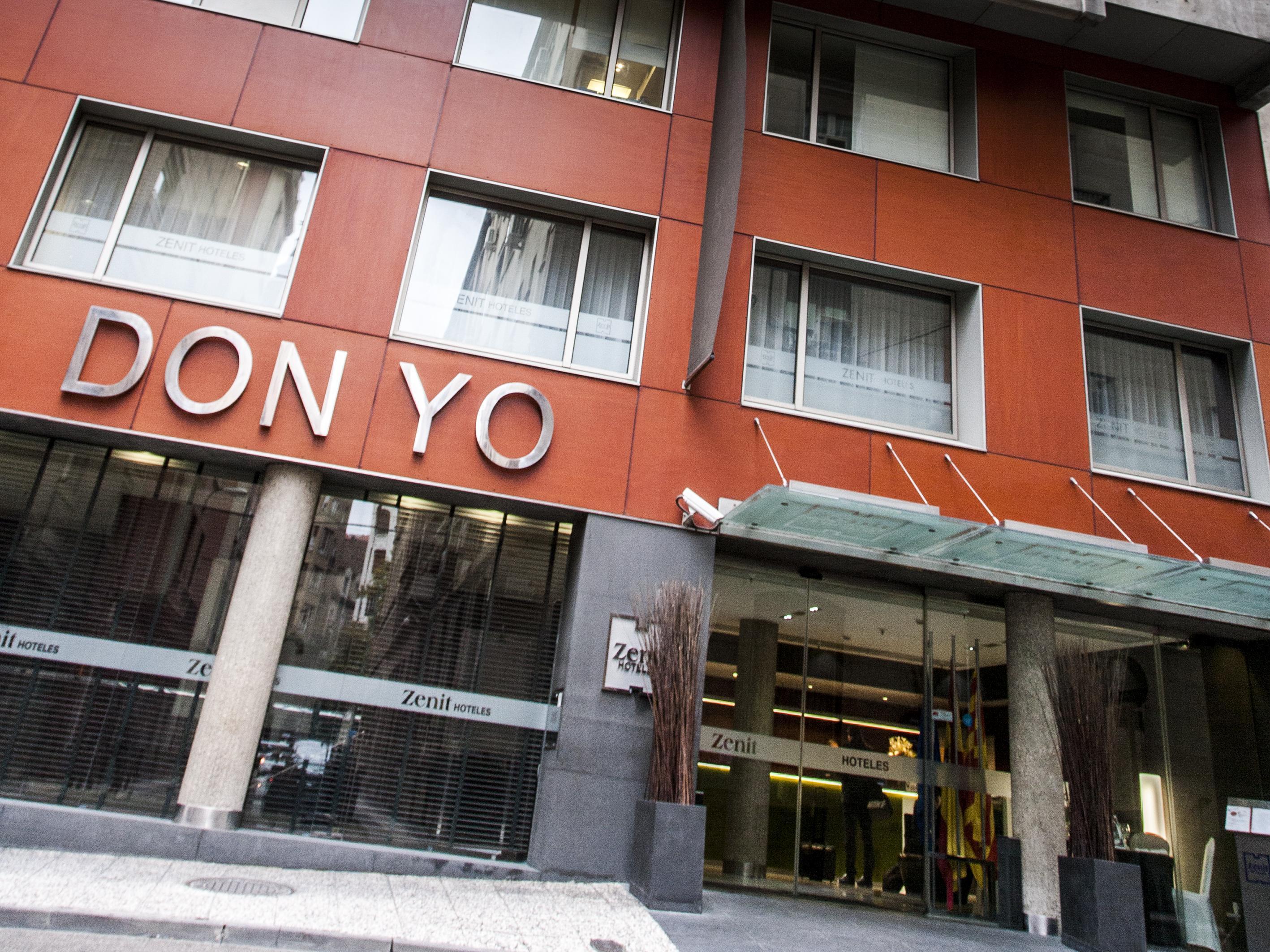 Zenit Don Yo Hotel Zaragoza Exterior foto